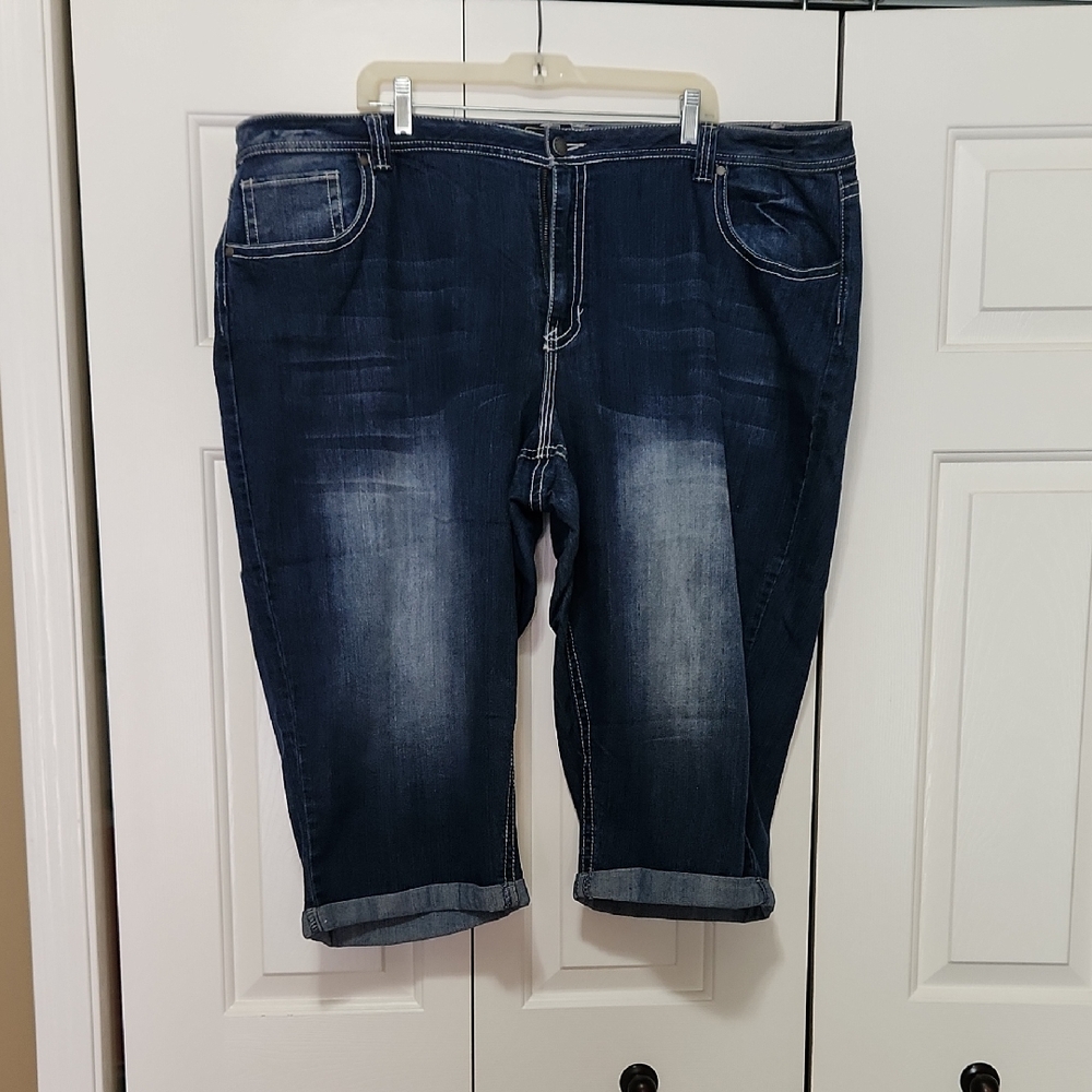 Cato Dark Blue Cropped Jeans